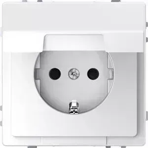 Розетка Schneider Electric Merten D-Life 16A с/з и крышкой MTN2310-6035