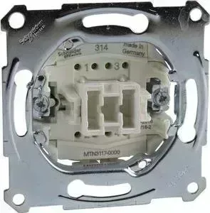 Переключатель Schneider Electric одноклавишный Merten Aquadesign MTN3117-0000