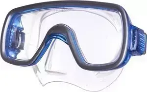 Маска для плавания Salvas Geo Sr Mask, арт. CA175S1BYSTH, закален.стекло, силикон, р. Senior, синий