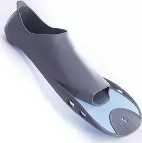 Ласты Salvas F5 Fin, арт. BA19142QSSTS, TPR и Technoflex, р. 42-43, серо-голубой