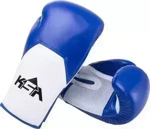 Перчатки боксерские KSA Scorpio Blue, к/з, 12 oz