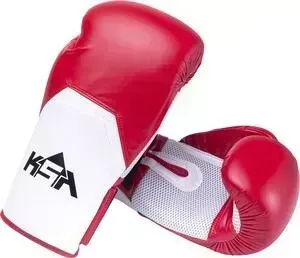 Перчатки боксерские KSA Scorpio Red, к/з, 10 oz