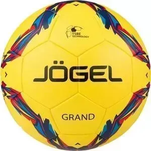 Мяч футбольный JOGEL JS-1010 Grand №5, желтый 1/18