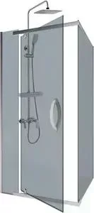 Душевой уголок Alex Baitler 100x100 с душем Lemark Tropic, тонированный, хром (AB 244-100)