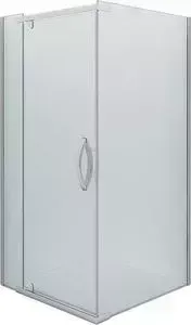 Душевой уголок Alex Baitler 90x90 с поддоном, прозрачный, хром (AB214-90, AB9017H-1)