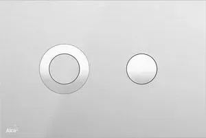 Кнопка смыва AlcaPlast Turn нержавеющая сталь (TURN-INOX)