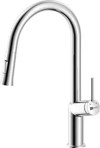 Смеситель для кухни LEMARK Minima с душем, хром (LM3850C)