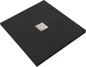 Душевой поддон Vincea VST 90x90 из искусственного камня, черный матовый (VST-2SR29090B)