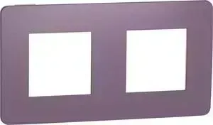 Рамка Schneider Electric 2-постовая Unica New NU280415