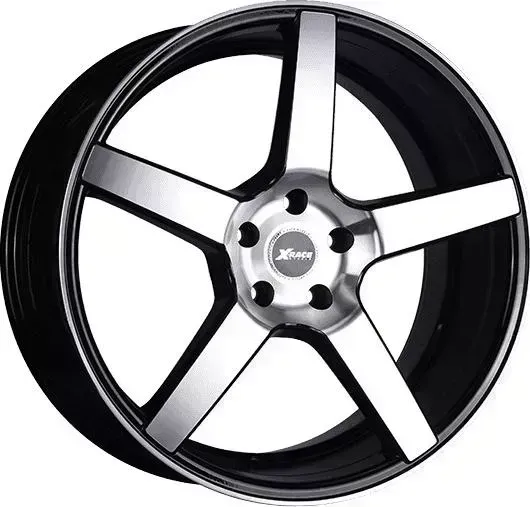 Диск автомобильный X-RACE AF-07 6.5X16/5X100 ET35 D57.1 BKF