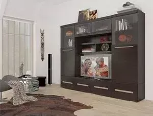 Гостиная Миф Эколь вариант №2 венге