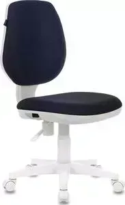 Кресло офисное Brabix Fancy MG-201W без подлокотников, пластик белый серое TW-12 532412