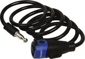 Велозамок Oxford "Cable Lock 8", троссовый, 2 ключа, 8х1800 мм