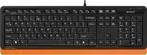 Клавиатура A4TECH Fstyler FK10 черный/оранжевый USB
