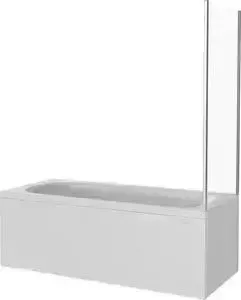 Боковая стенка Good Door Screen SP 75 прозрачная, хром (Screen SP-75-C-CH)