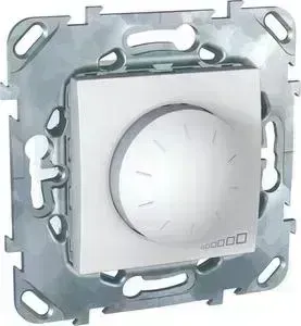Диммер Schneider Electric поворотный Unica для ламп накаливания и галогенных 40-400W MGU5.511.18ZD