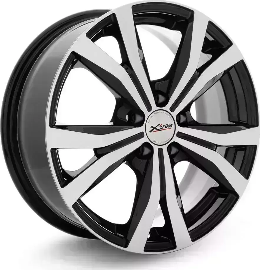 Диск автомобильный X'trike X-1196,5\R16 5*114,3 ET45d60,1BK/FP[] 6,5//R16