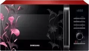 Микроволновая печь SAMSUNG MG23H3115FR черный/красный печь