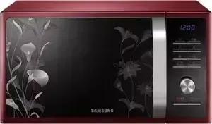 Микроволновая печь SAMSUNG MG23F301TFR красный печь
