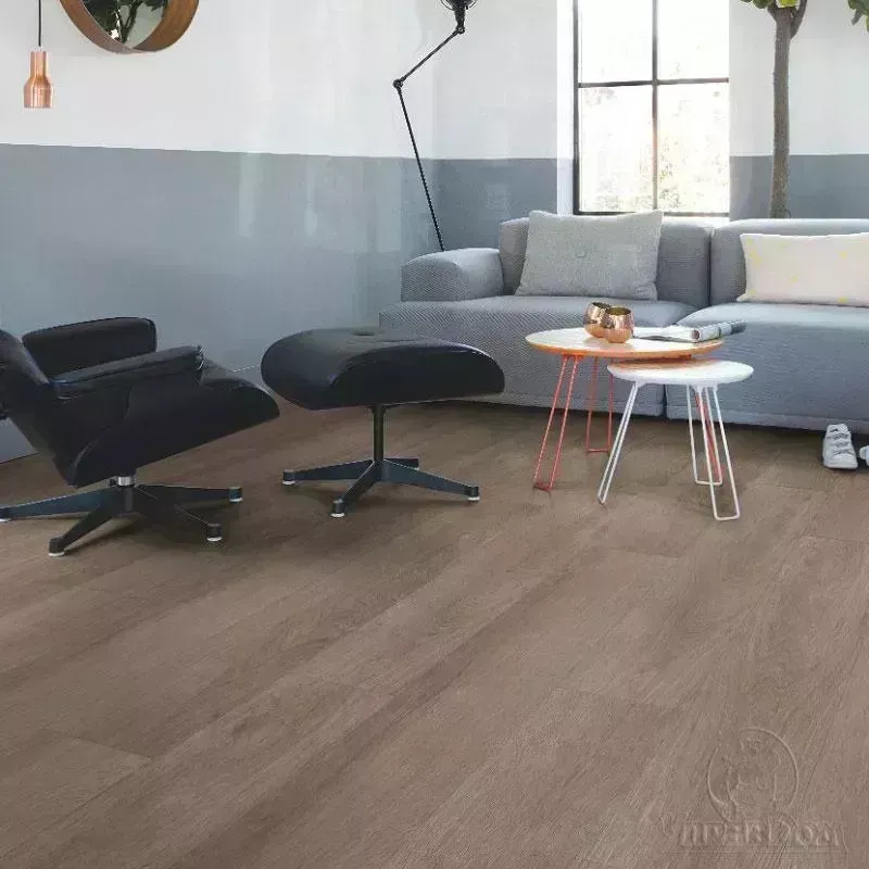 ПВХ плитка  Quick Step LIVYN Pulse Click PUCL 40078 Дуб плетеный коричневый
