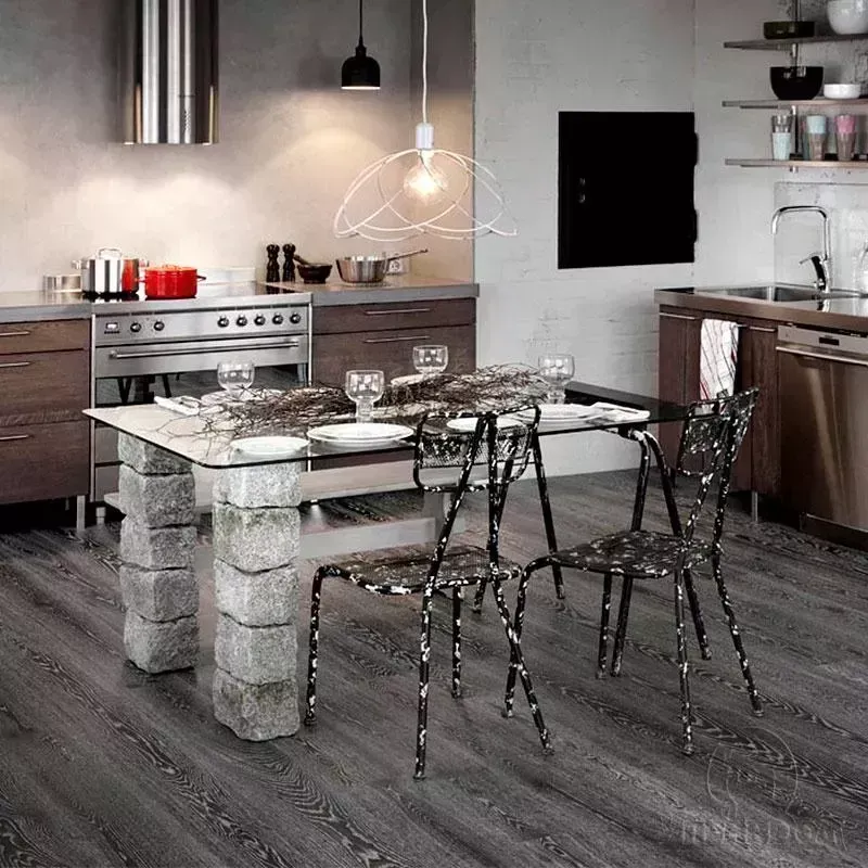 Паркет  Karelia Дуб Променад Грей белое масло трехполосный Oak Promenade Grey 3S