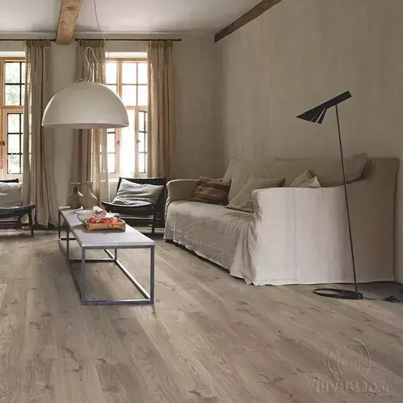 ПВХ плитка  Quick Step LIVYN Balance Rigid Click RBACL 40026 Дуб коттедж серо-коричневый