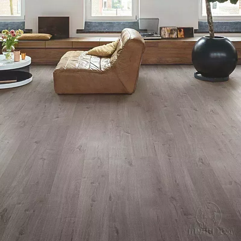 ПВХ плитка  Alpha Vinyl Medium Planks AVMP 40202 Дуб хлопковый темно-серый