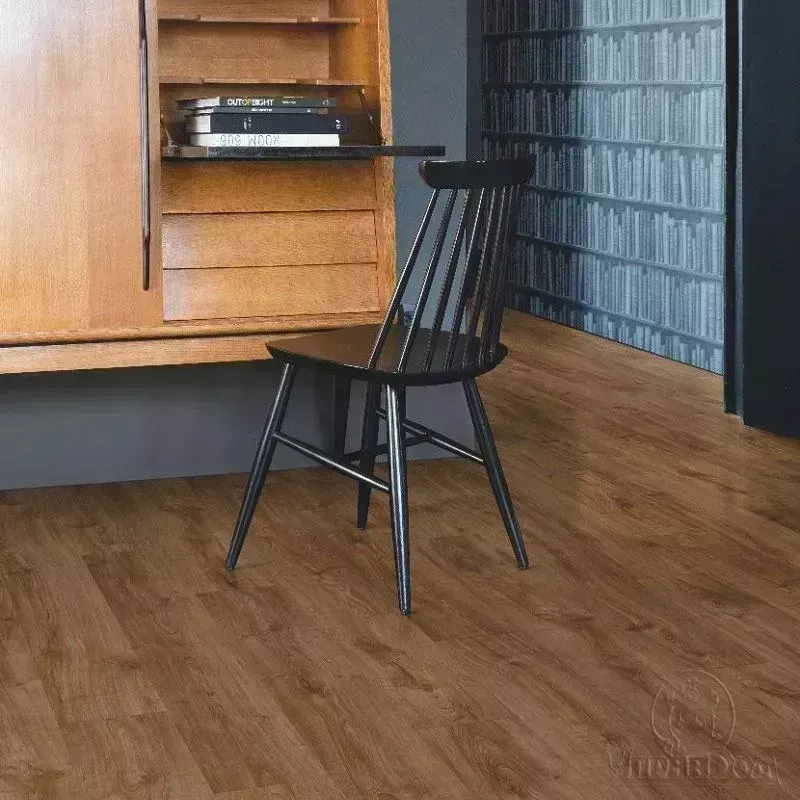 ПВХ плитка  QS LIVYN Pulse Glue Plus PUGP 40090 Дуб осенний коричневый