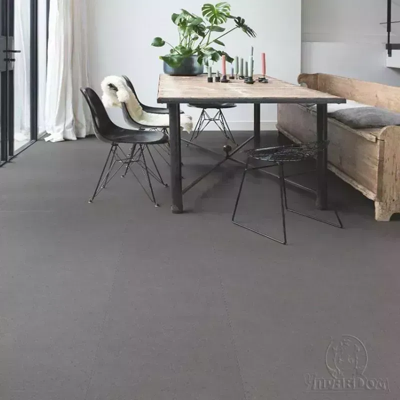 ПВХ плитка  Quick Step LIVYN Ambient Glue Plus AMGP 40138 Минеральная крошка серая