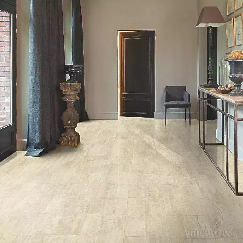 ПВХ плитка КРЕМ LIVYN Ambient Click AMCL 40046 Травертин