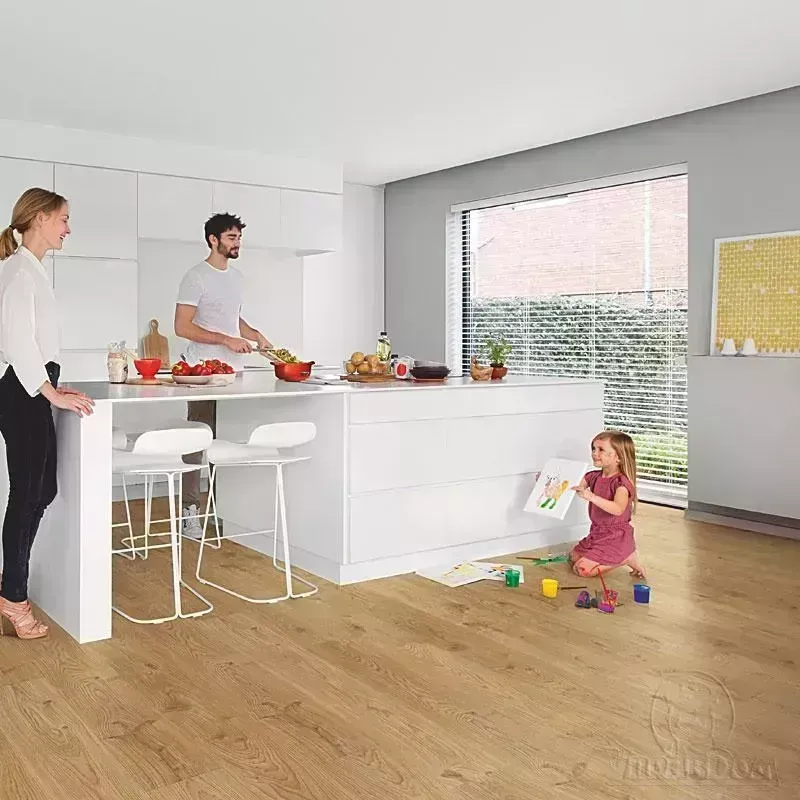 ПВХ плитка  QS Alpha Vinyl Small Planks AVSP 40025 Дуб коттедж натуральный