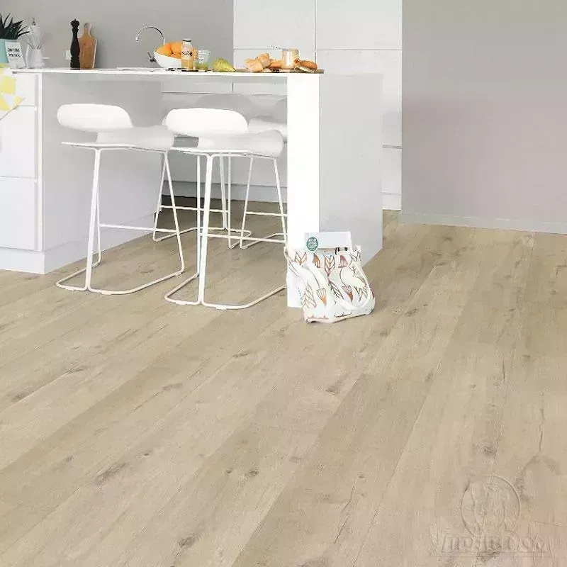 ПВХ плитка  Quick Step LIVYN Pulse Click PUCL 40103 Дуб хлопковый бежевый