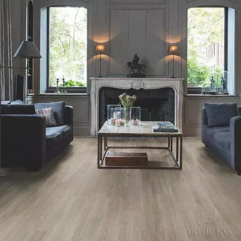 ПВХ плитка  Quick Step LIVYN Balance Glue Plus BAGP 40053 Серо-бурый шёлковый дуб