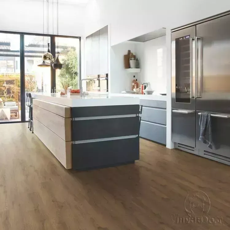 Ламинат  Quick Step Classic CLV 4086 Дуб шоколадный рустикальный