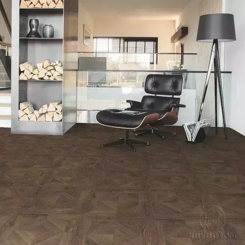 Ламинат  Quick Step Impressive Patterns IPA 4145 Дуб кофейный брашированный