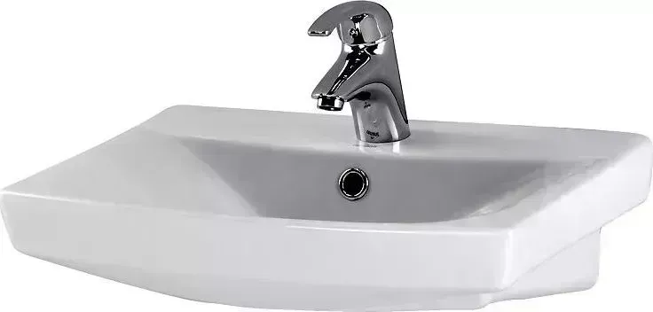 Раковина CERSANIT CARINA 55 1 отв., белый (S-UM-CAR55/1-w)