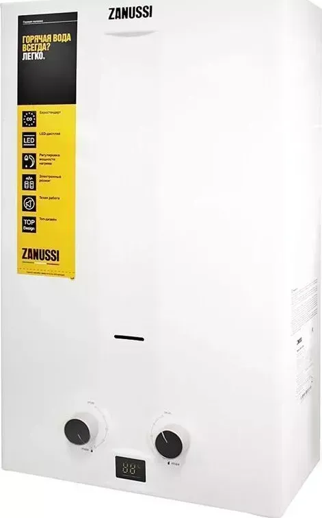 Водонагреватель проточный электрический ZANUSSI GWH 12 Fonte Turbo