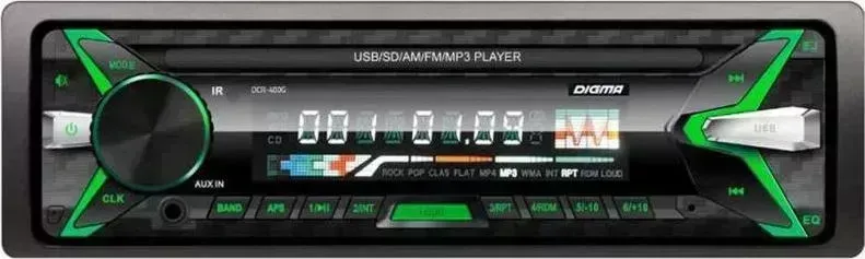 Автомагнитола DIGMA DCR-400G