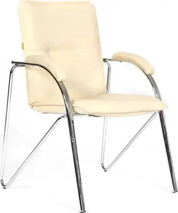 Кресло офисное CHAIRMAN 850 экокожа Terra 101 бежевый (собр.)
