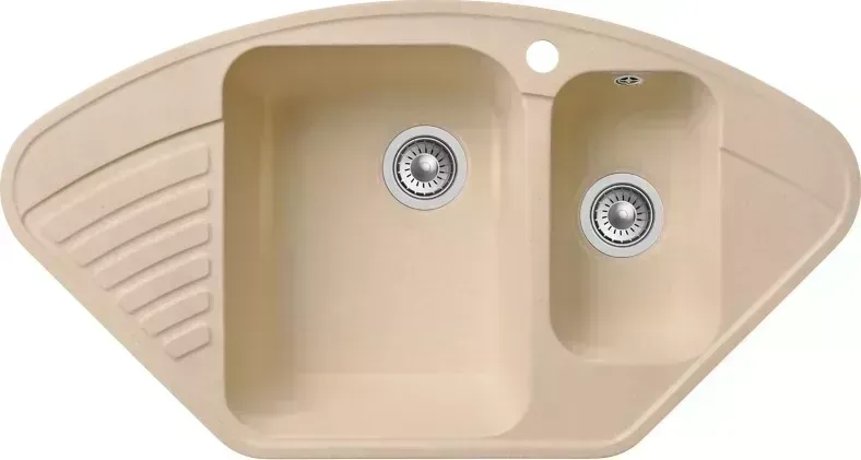 Мойка кухонная GranFest Quarz GF-Z14 бежевый (328)