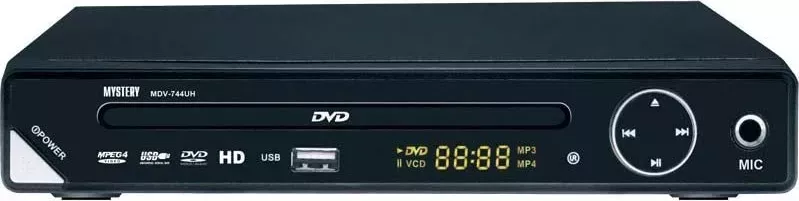 DVD плеер MYSTERY MDV-744UH черный