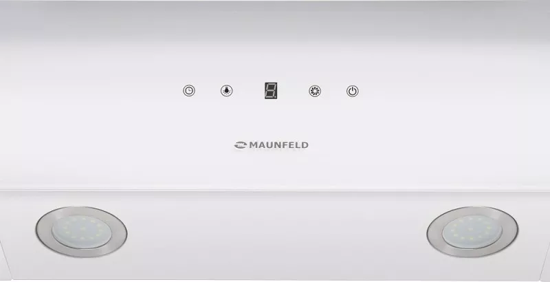 Фото №3 Вытяжка MAUNFELD Manchester Light 90 белое стекло
