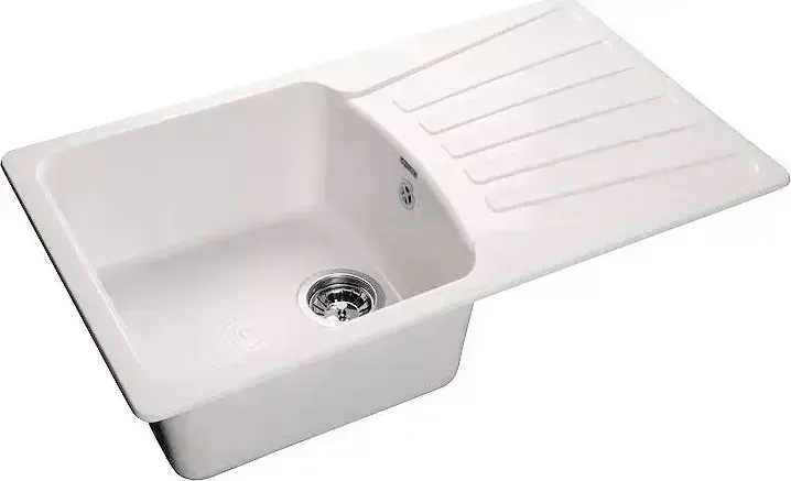 Мойка кухонная GranFest Standart GF-S850L белый (331)