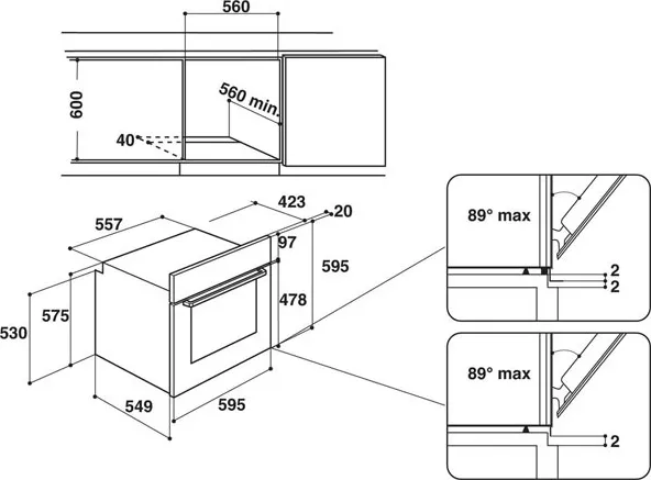 Духовой шкаф hotpoint ariston fa5 834 h ix ha электрический встраиваемый