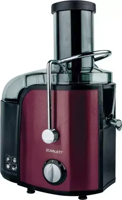 Соковыжималка SCARLETT SC-JE50S30 сливовый/черный