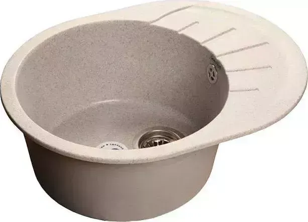Мойка кухонная GranFest Rondo GF-R580L серый (310)