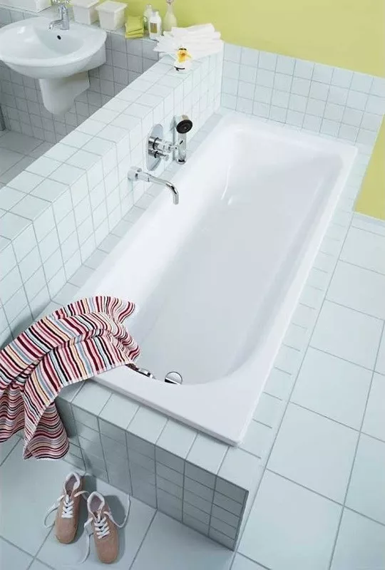 Фото №1 Стальная ванна Kaldewei Saniform Plus 150х70см мод 361-1 белый (1116 0001 0001)