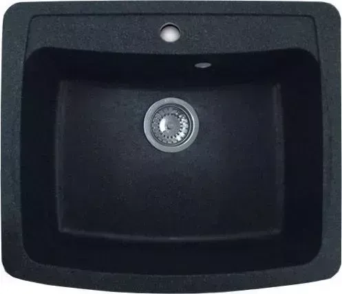 Мойка кухонная GranFest Standart GF-S605 черный (308)