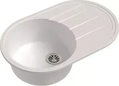 Мойка кухонная Ewigstein Elegant R50F иней