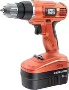 Дрель аккумуляторная BLACK&DECKER EPC18CABK